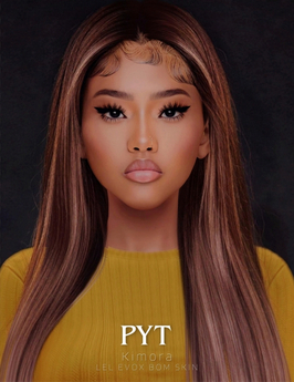 Second Life Marketplace - P.Y.T Kimora Skin (LELUTKA EVO-X) BOM (Praline)